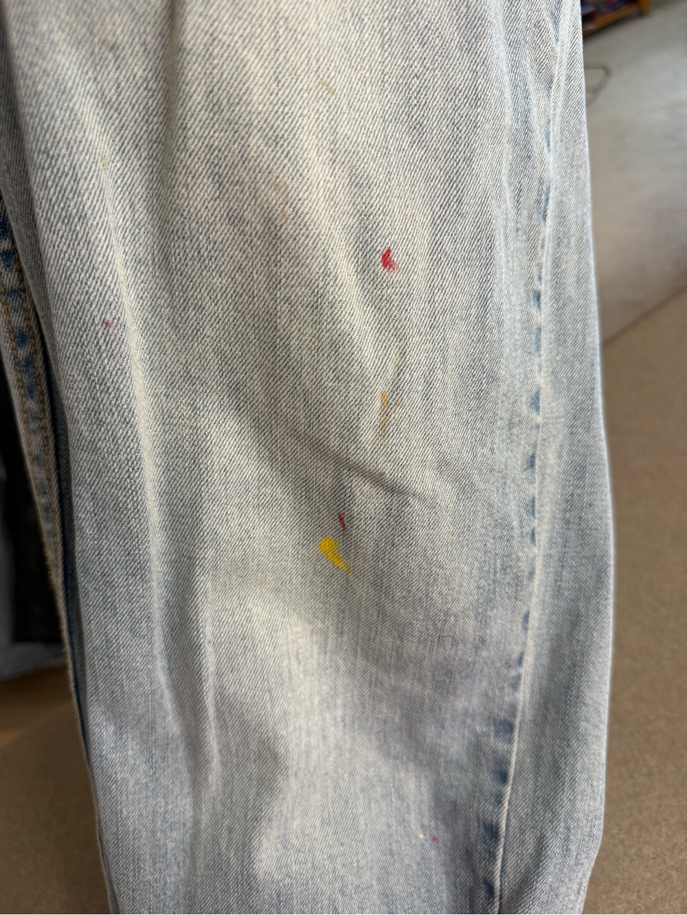 Old Navy Light Wash Patchwork Women's Jeans Custom - Picture 10 of 10